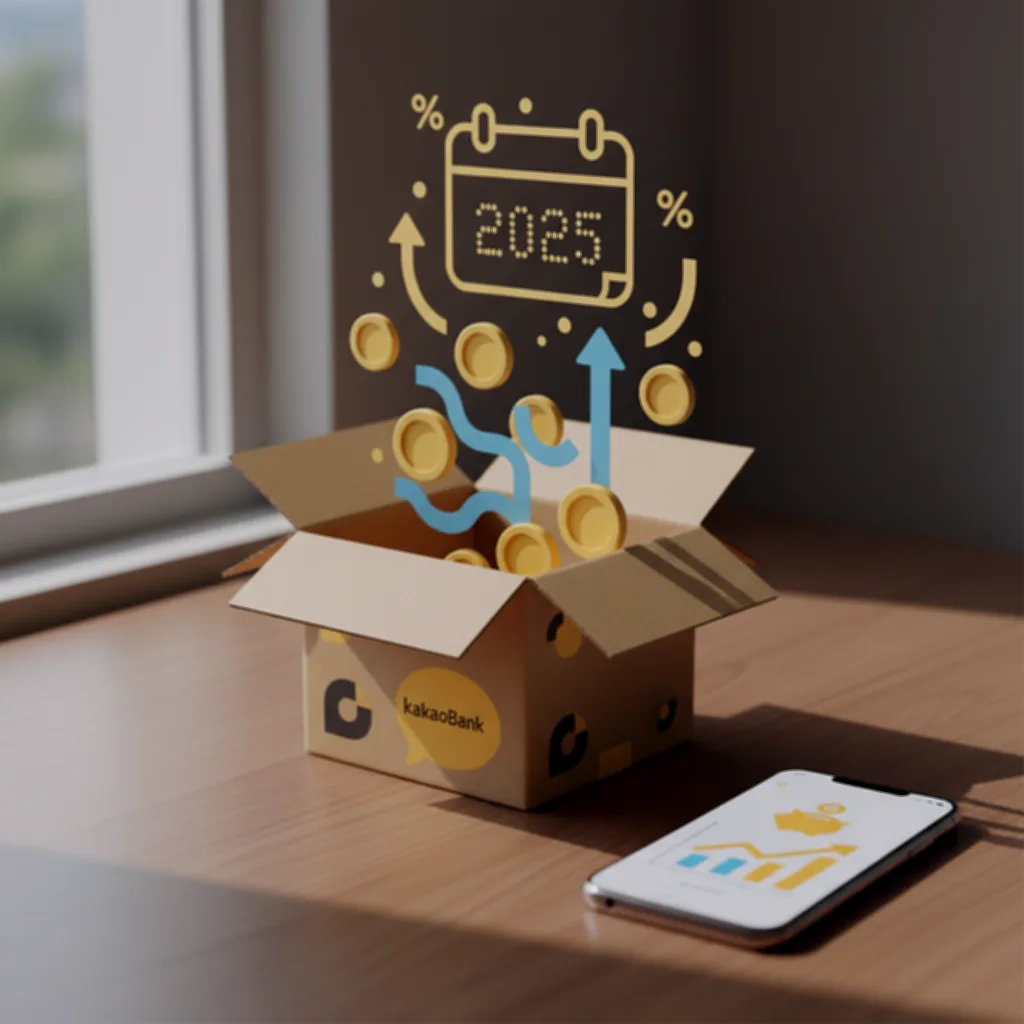 카카오뱅크 세이프박스 금리 혜택 및 파킹통장 활용 방법 총정리